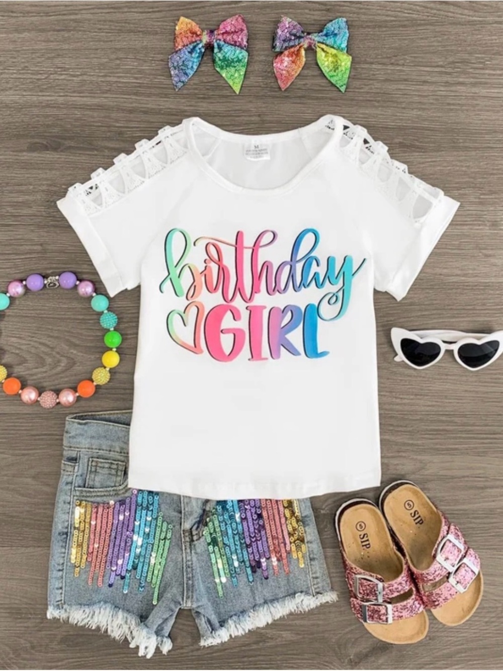 Birthday Girl Outfit - EUC Like New